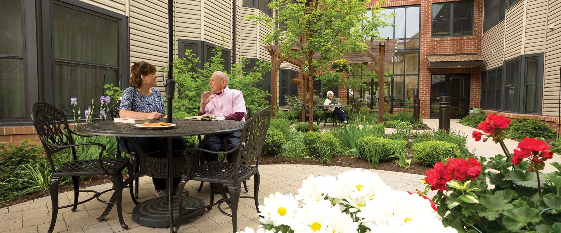 An Afternoon in the Atrium at Foxdale Village