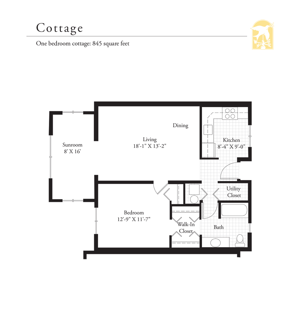 Cottage Home Floor Plans Foxdale Village