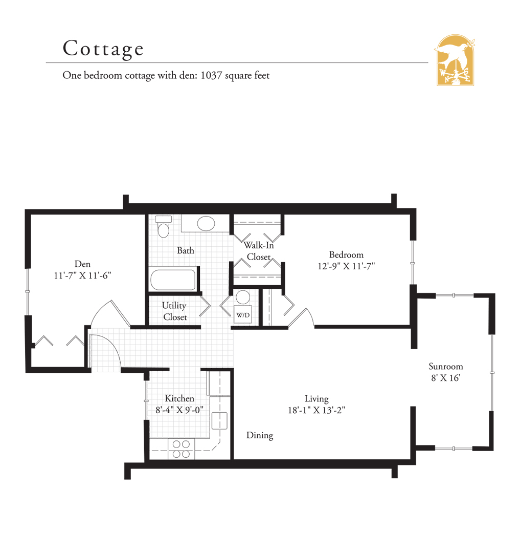 Cottage Home Floor Plans Foxdale Village